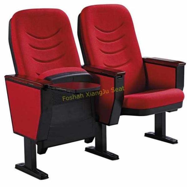 US UK Standard Flame Retardant Tip Up Auditorium Seating Red , Blue , Yellow Color