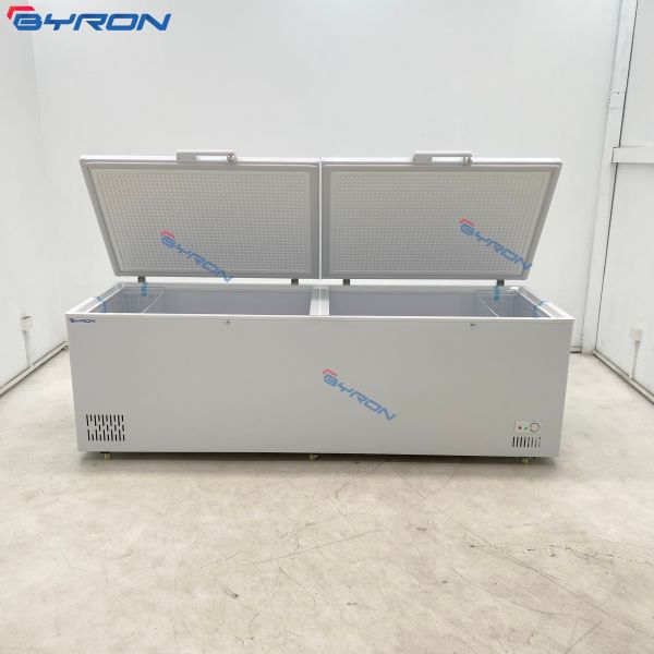 Energy Saving Commercial Deep Freezer OEM Commercial Display Chest Freezer