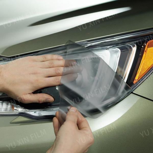 OEM Stretchable TPH Headlight Film Light Black Car Scratch Protection Lamp Film
