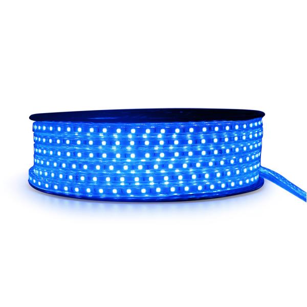 High Voltage LED Strip 110V AC Input 100M Long SMD 3528 60 LEDs Per Meter With Easy Installation And Cutting Points