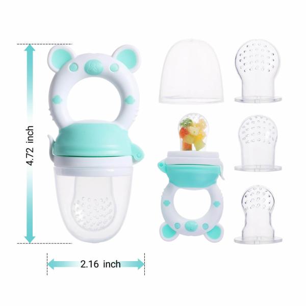 Baby  Supplementary Food Device Dental Gum Fruit And Vegetable Biting Bag  Tooth Grinding Stick Divine Tool