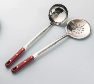 Нержавеющая сталь кухонный суп ложка горячий горшок скиммер кухонные приборы набор аксессуаров инструменты сварщик лазерная машина