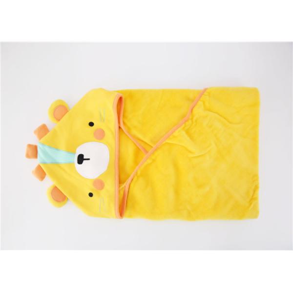 Portable Newborn Sleep Swaddle , Unisex Velour Terry Baby Wrapped In Blanket