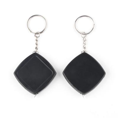 2 medidores 6ft personalizaram costurar a fita métrica da escala dupla Mini Keychain Tape
