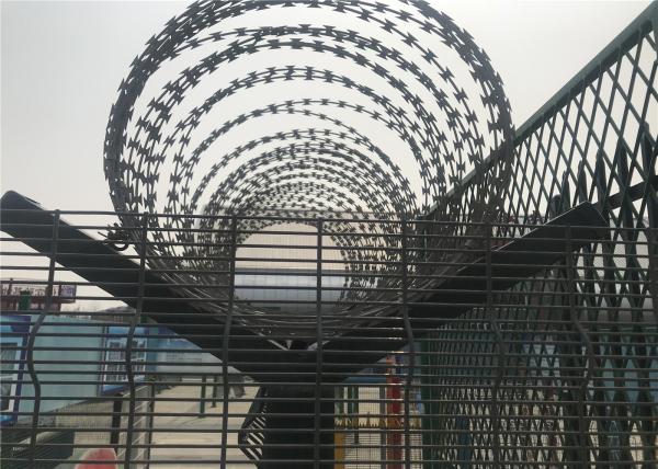 High Security Fence galvanized 358 Fence welded wire mesh panel fencing