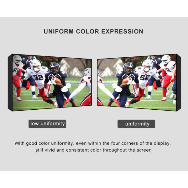 0.88mm 65 Inch Narrow Bezel LCD Video Wall 4K Resolution For Advertising