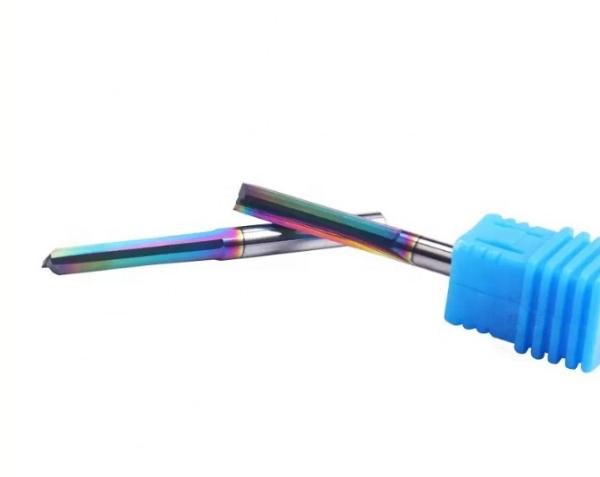YingBa Online Wholesale Supplier Two Flute Straight groove End Mill Solid Carbide Cnc Router Machine for Wood Milling Cutter