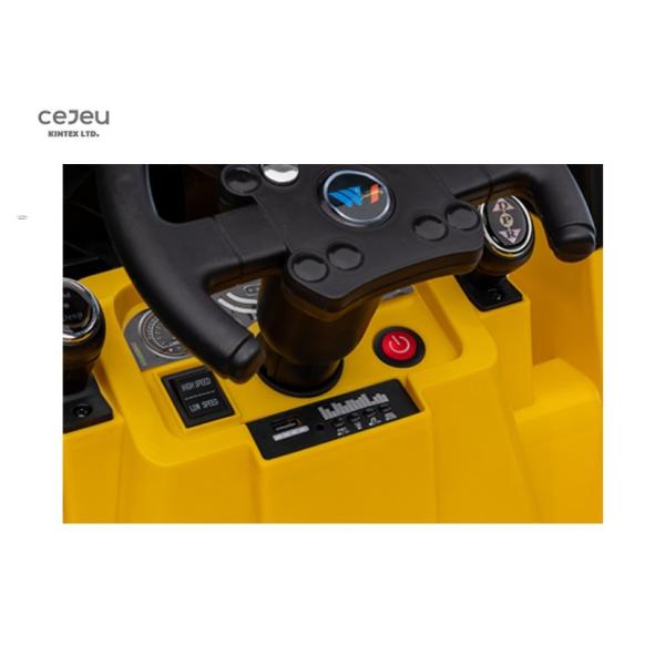 Children's engineering car toy car. Forklift Trailer toy car Light/Music