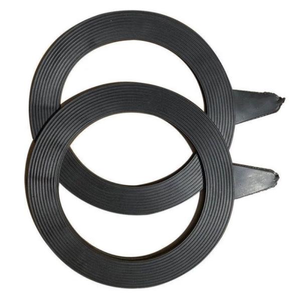 Rubber flange gasket