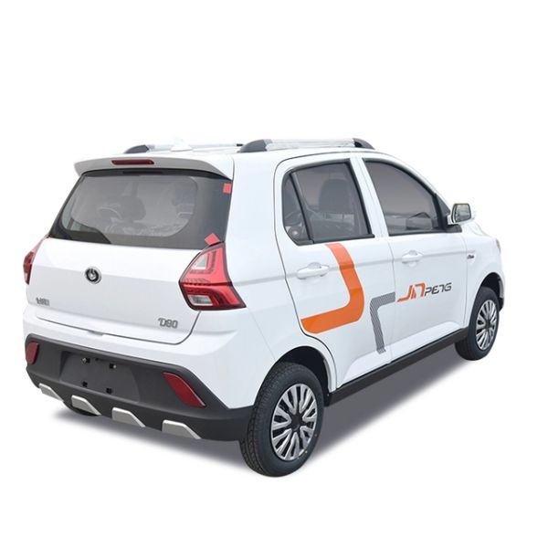Low speed electric car D90 Max Speed 45km/h battery 72V100A Range Extender 6KW-12L