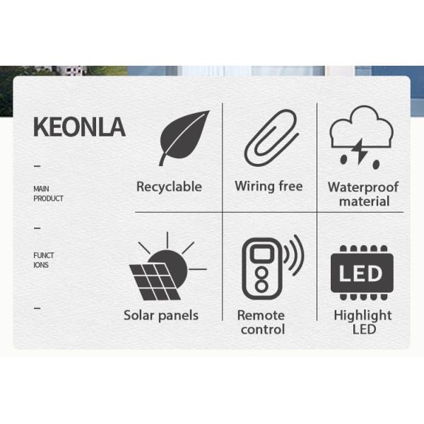 датчика света потока стены 300W 600W сад солнечного на открытом воздухе водоустойчивый привел DC 6V