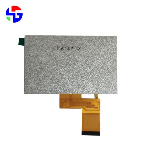 4.3 inch TFT LCD, TN, Ultra-Wide View, 480x272, 500 brightness