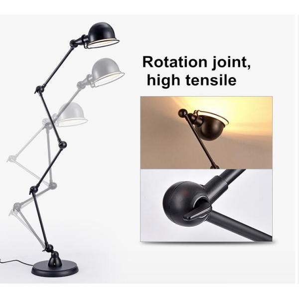 Nordic post-modern minimalist creative retro industrial bedroom living room design floor lamp(WH-VFL-01)