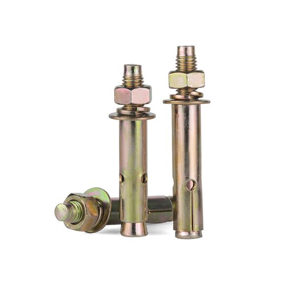M6-M20 Expansion Screws Anchor Bolt Yellow Zinc Plated Expansion Bolts for Elevators
