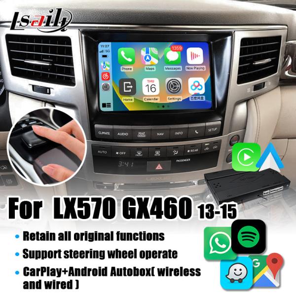 Lexus CarPlay Interface for LX570 2013-2015 GX460 with Wireless Android Auto