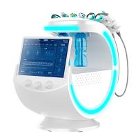 Tête noire de machine faciale de Dermabrasion d'hydre de peau d'Aqua suçant avec la fonction d'analyse de peau