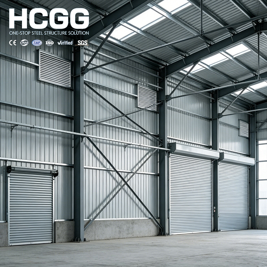 Prefabricated Hot-Dip Galvanized Steel Structure Poultry House