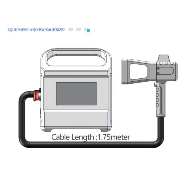 Portable Handheld Laser Marking Machine with Safe Cover