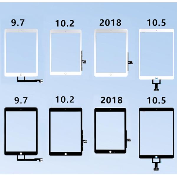9.7 pulgadas Ipad Digitizer reemplazo pantalla LCD A1673 A1701 A1893 A2197 A2270