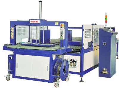 Semi Auto Box Binding Machine For Carton Packing 50 Strap / Min PP