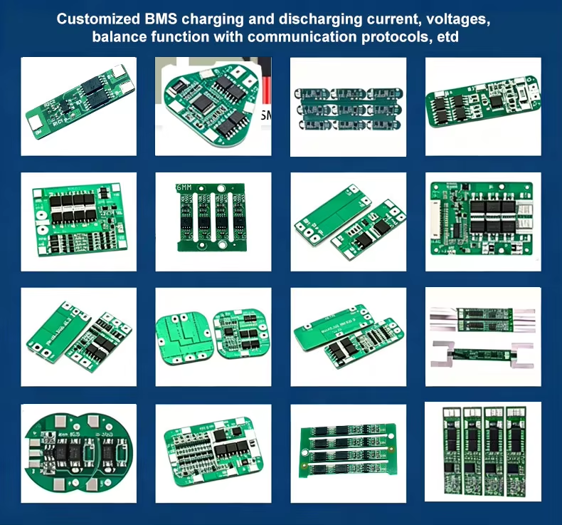Custom 18650 Rechargeable Lithium Ion Cell Battery Pack With BMS Protection