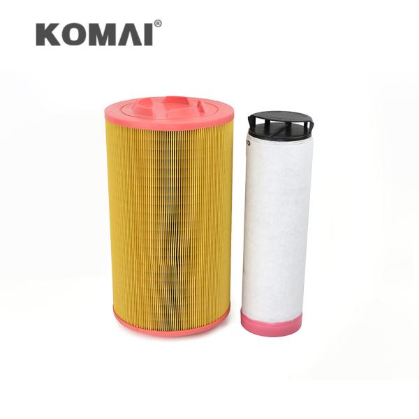 Compatible Air Filter Set AF26397 AF26398 C23610 5821149 5821150 For Bomag Roller