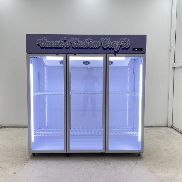 Four Doors Flower Shop Refrigerator Upright Commercial Flower Cooler