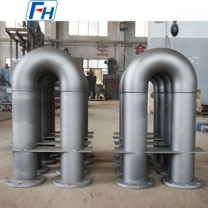 Waste Heat Recovery Type SCH24 U Shaped Gas Radiant Tubes Industrial Furnace Heating Tube