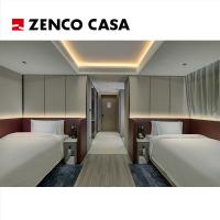 Set de mobiliário de quarto duplo de hotel de estilo moderno Inclui cama de solteiro 1300 * 2000mm
