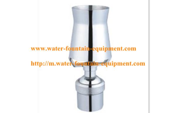 Metal Adjustable Ice Tower Fountain Nozzle Heads Serac Nozzle DN15 - Dn80