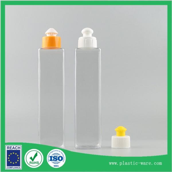280 ml pe plastic bottles clear plastic makeup containers white plastic bottle