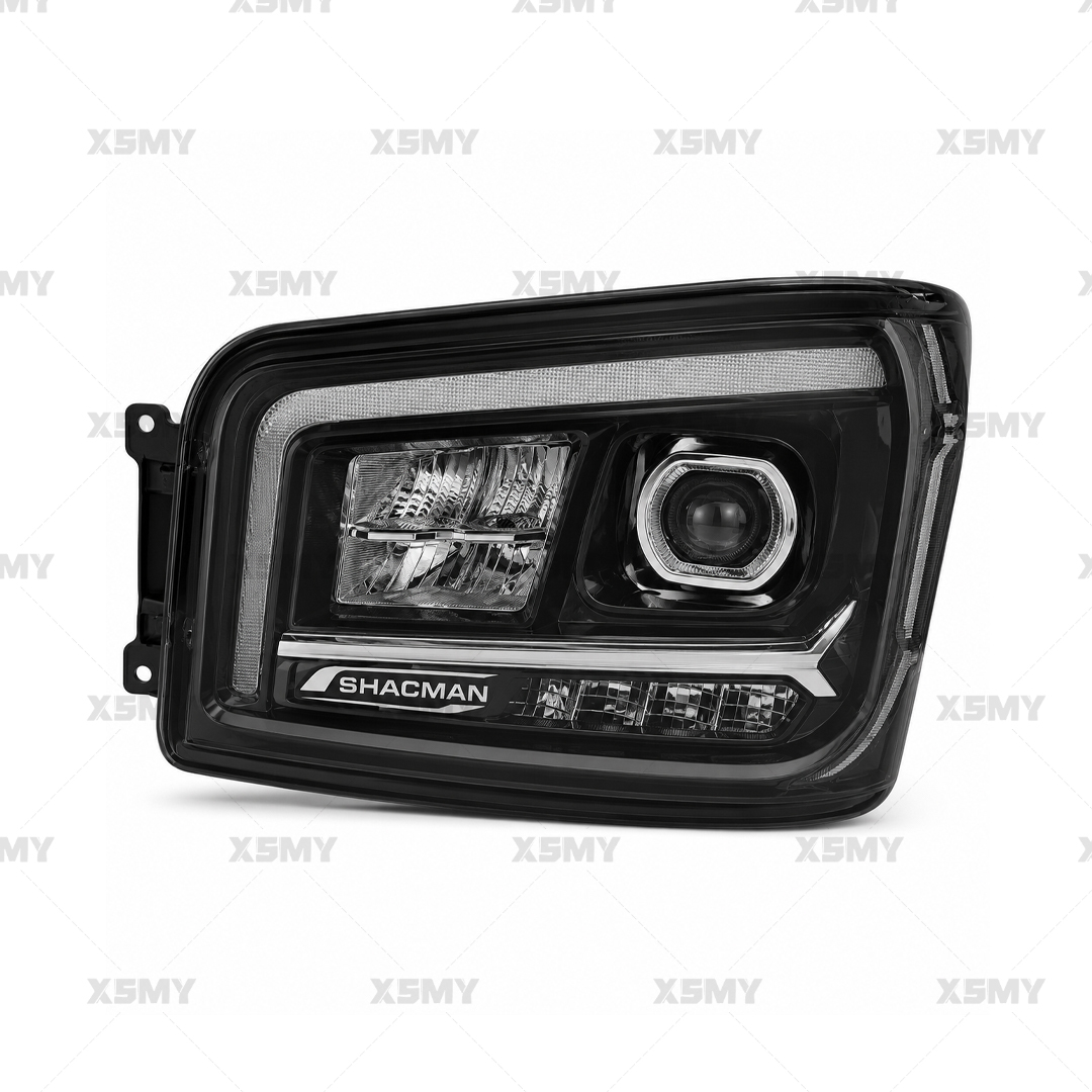 DZ96189722110+DZ96189722120 SHACMAN X3000 X5000 H3000 Headlight Assembly Set for Heavy Duty Truck Parts