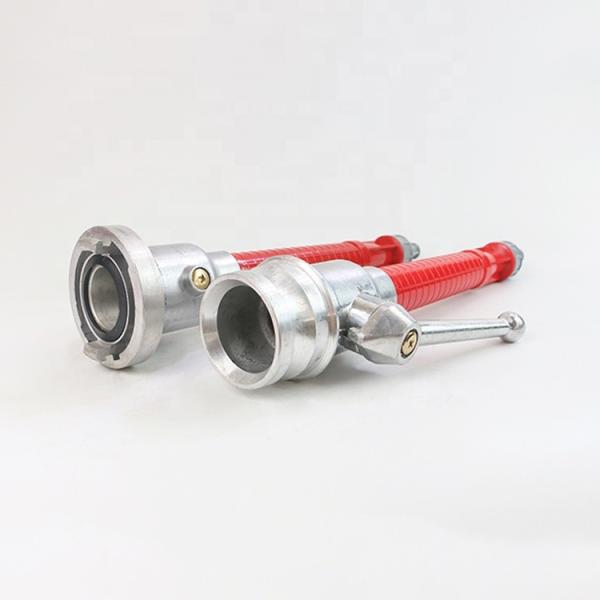 2.5 Male / Female Threaded Aluminum Plastic Fire Nozzle Jet Spray