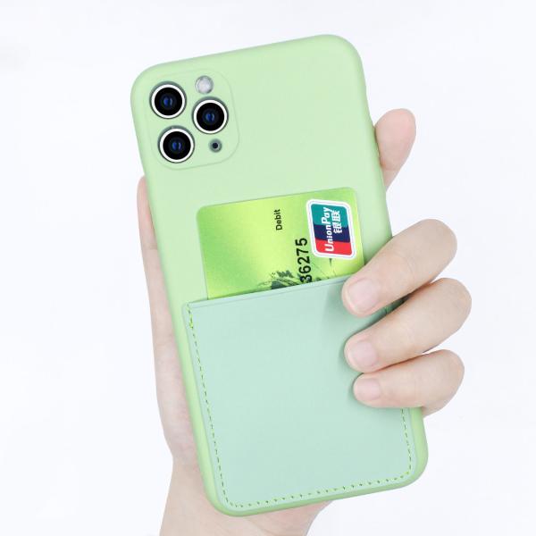 Water Resistant Mobile Cover Anti Drop Wireless Charging Liquid Silicone Back Cover