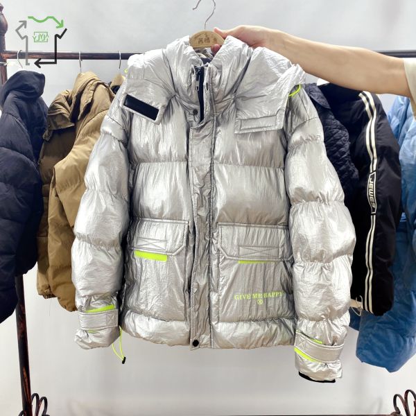 Fashion Warm Used Winter Clothing Cotton Padded winter jacket second hand