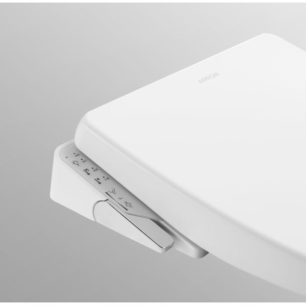 Arrow Remote Control Smart Toilet with Concealed Tank and 2-Year Warranty Modern One Piece Ceramic Toilet
