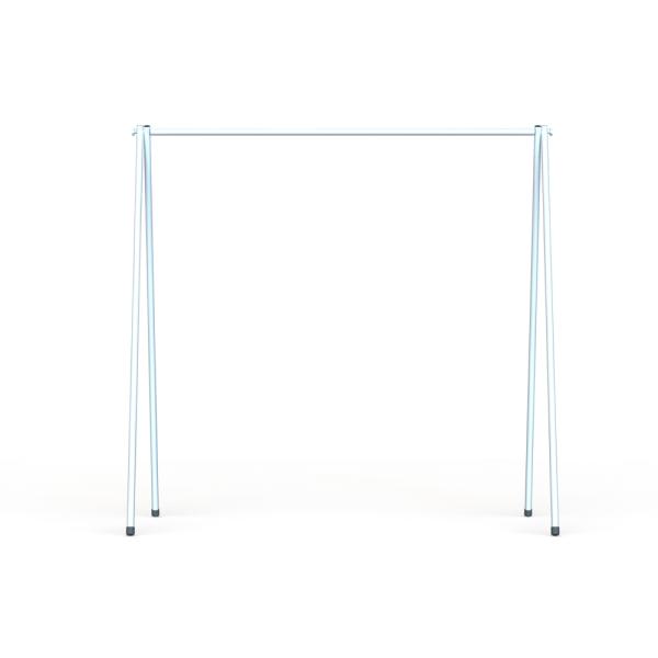 Economical and Practical Folded Garments Metal Clothing Display Rack
