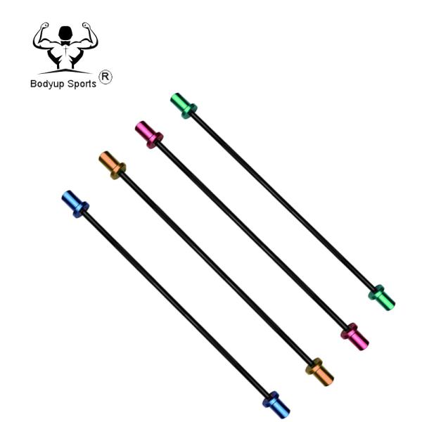 Junior 5 Lb Barbell Alumium Material Customized Logo 1200mm Size
