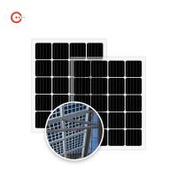 Module solaire monocristallin RXJJ-105 du verre feuilleté picovolte