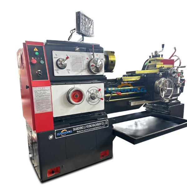 Torno manual pequeño C6241x750mm, máquina de roscado
