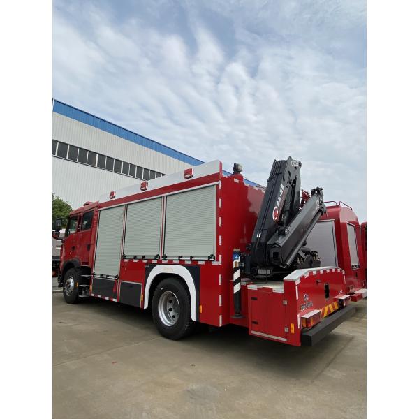 Euro 3- Euro 6 Powerful Fire Truck With High-Capacity Pump System For Fire Fighting