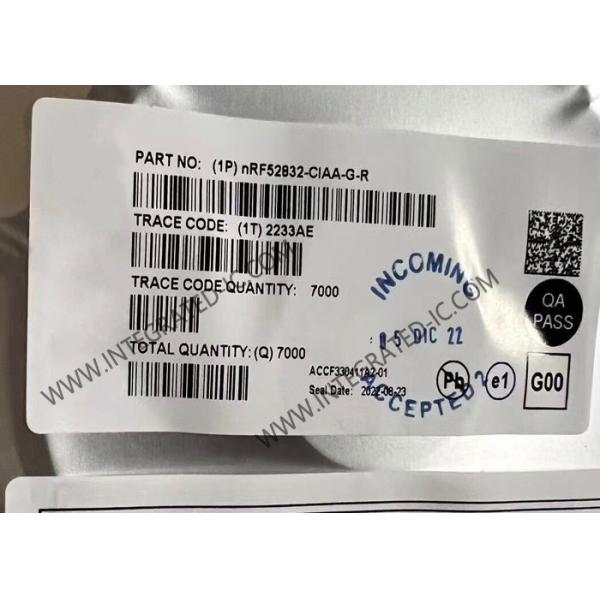 NRF52832-CIAA-G BT IC バースタイル BT 5.4 SoC WLCSP50 マルチプロトコルシステムオンチップ