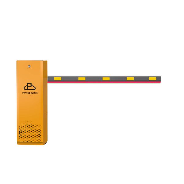 Smart Cloud Parking System Boom Barrier Gate with LED Warning Light Remote Control Vehicle Access Control Barrier for Commercial Parking Lot