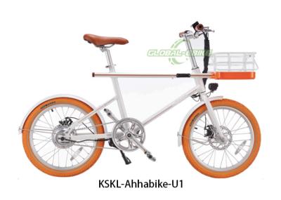 36V 8Ah E City Bikes Urban Motorized Bicycle With BLUETOOH OLED Display
