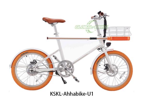 36V 8Ah E City Bikes Urban Motorized Bicycle With BLUETOOH OLED Display