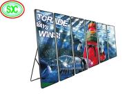 Espessura flexível ultra fina da exposição 4cm do cartaz do diodo emissor de luz de P3 Protable Digital