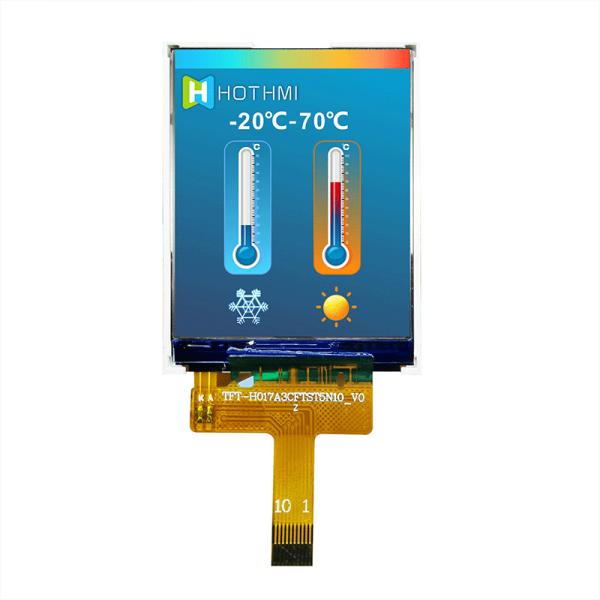 1,77 monitor de cor Resistive legível da exposição 128x160 Tft de TFT da luz solar da polegada
