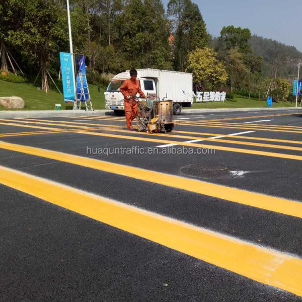 Reflective Thermoplastic Road Marking Paint , High Reflective Road Line Marking Paint