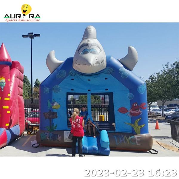 Mini Bounce House Inflatable Kids Clown Air Bouncer Jumping House Outdoor Games