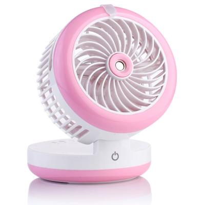 Strong Wind Portable Rechargeable Fan Emergency Charging Power Bank 80ml Capacity